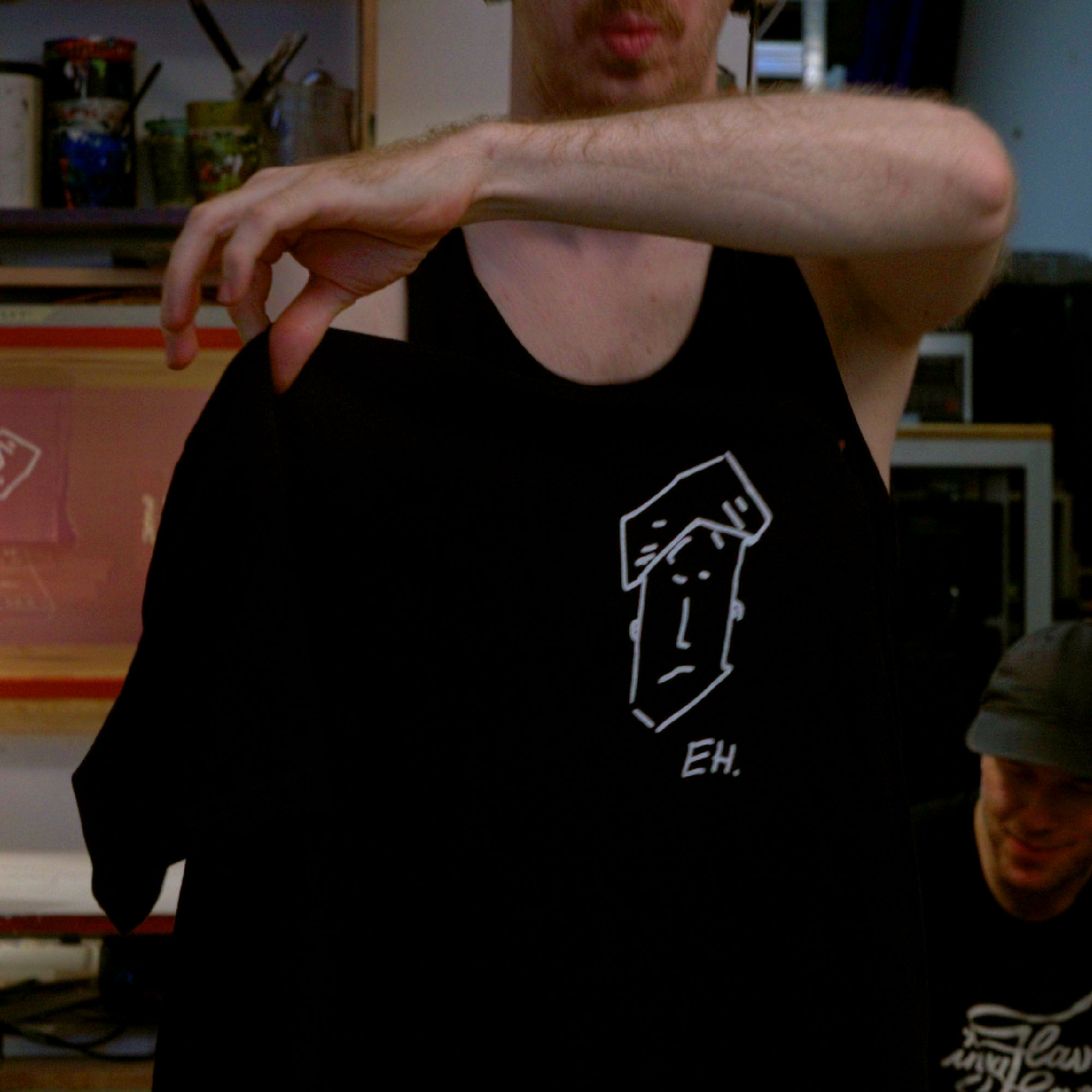 Ignaz Tschinön T-Shirt zur Naehsalon Nahtlos Session – Bild 5