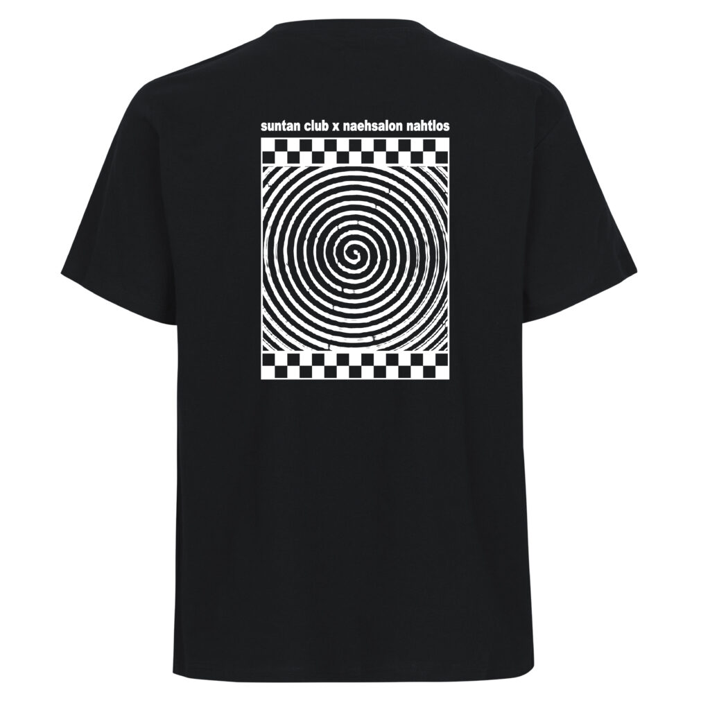 Suntan Club T-Shirt zur Naehsalon Nahtlos Session